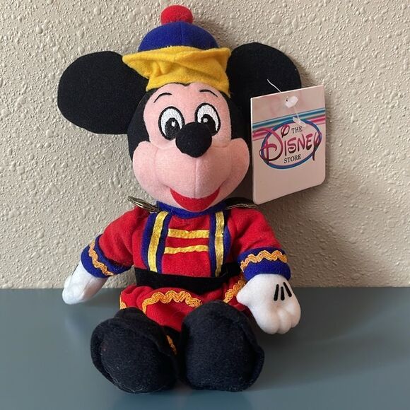 DISNEY Vintage 90s Mickey and Minnie The Nutcracker Bean Bag Plush *NEW* - Picture 7 of 11